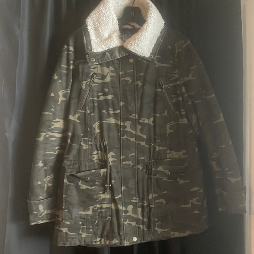 Camo coat